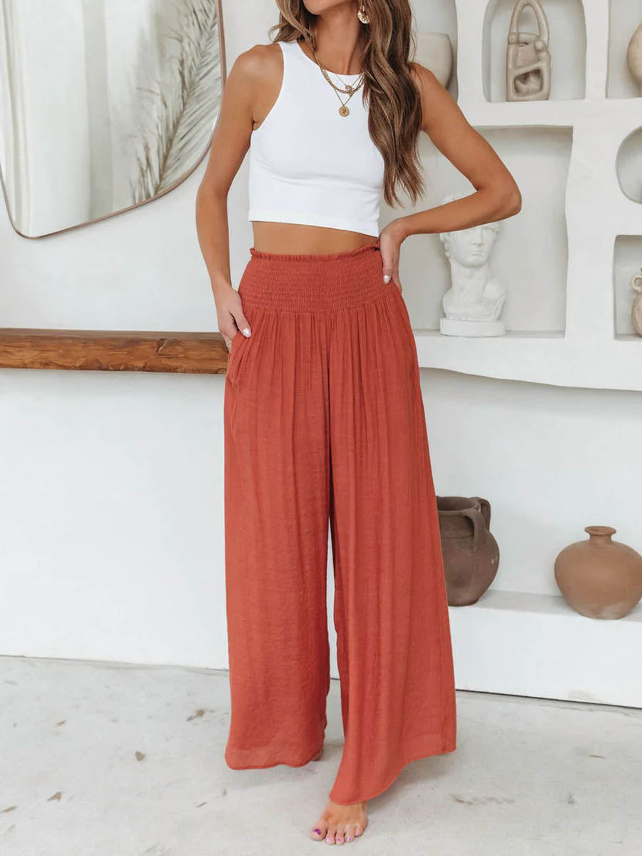 Bellevoga Loose Fit Casual Pants