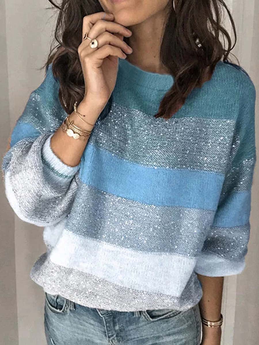 Bellevoga Multicolor Knit Sweater