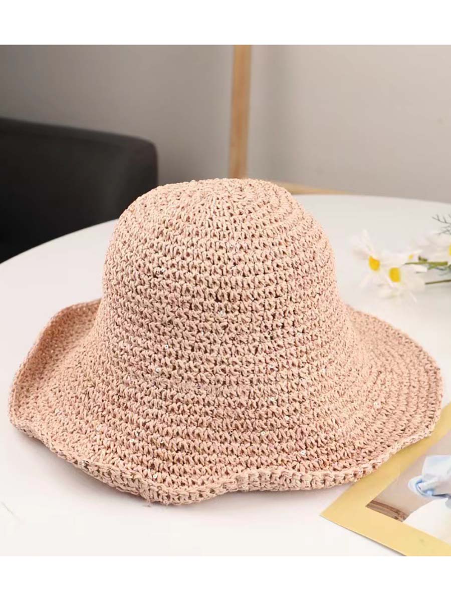 Bellevoga Vacation Cool Hat Seaside Khaki Beach Hat