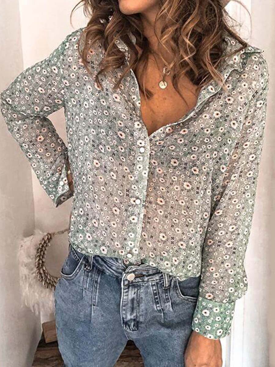 Bellevoga Casual Floral Shirt