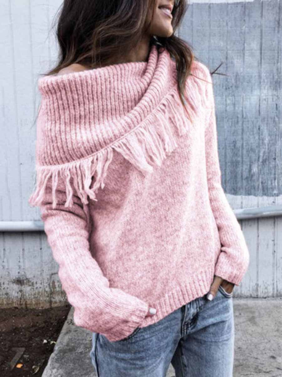 Bellevoga Shawl Collar Sweater