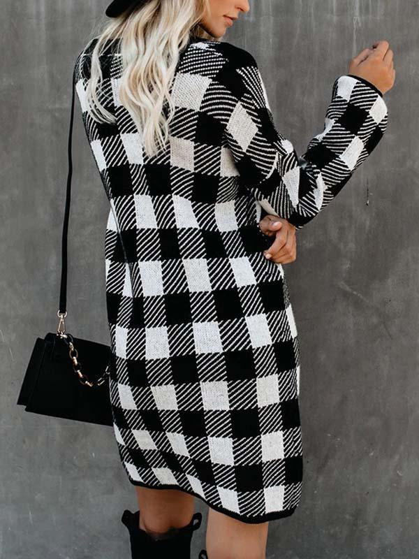 Bellevoga Plaid Dress