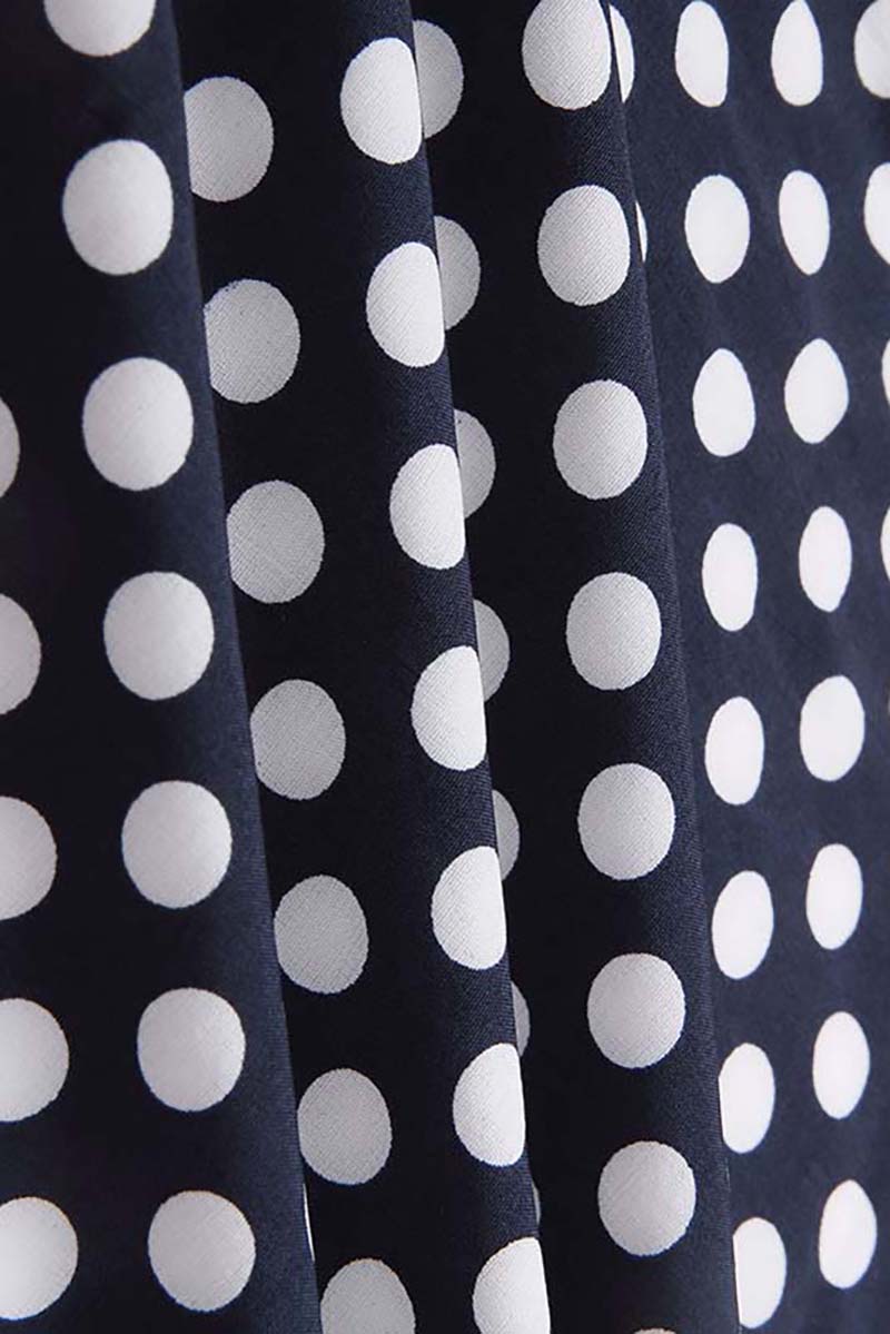 Bellevoga Irregular Polka Dot Dress