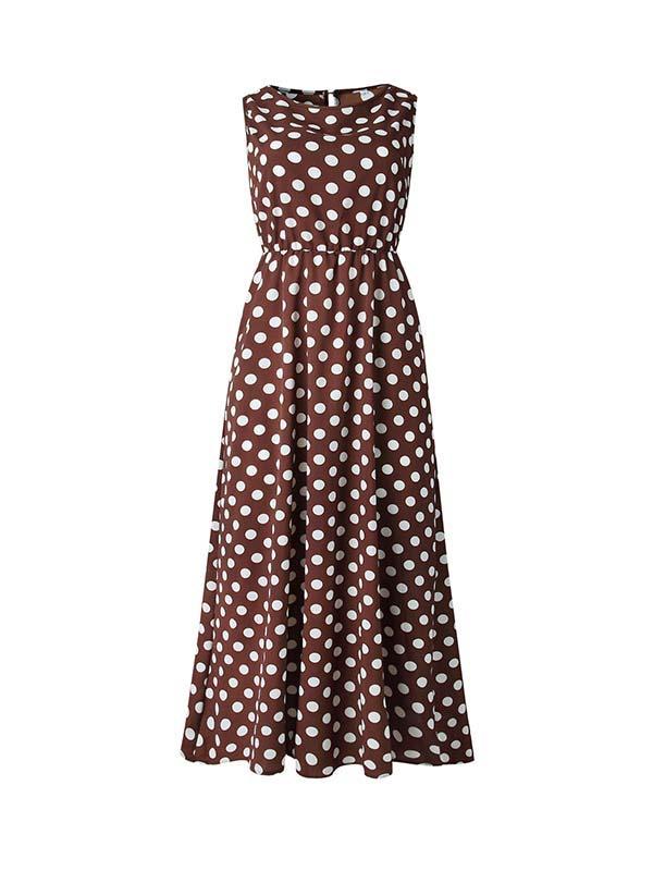 Bellevoga Polka Dot Dress