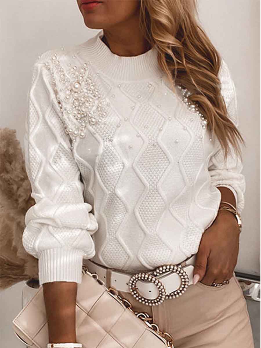 Bellevoga Fashion Knitted Sweater