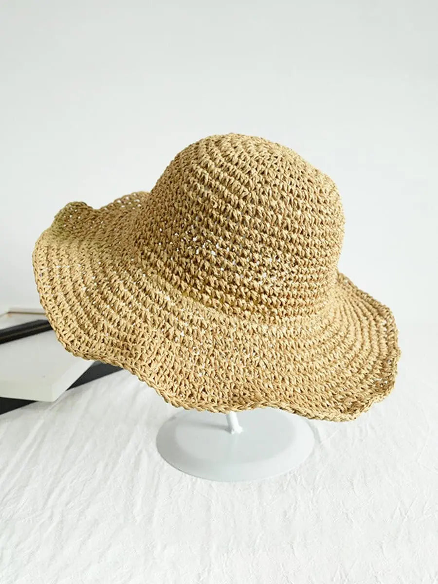 Vacation Cool Hat Seaside Khaki Beach Hat SAMPEEL