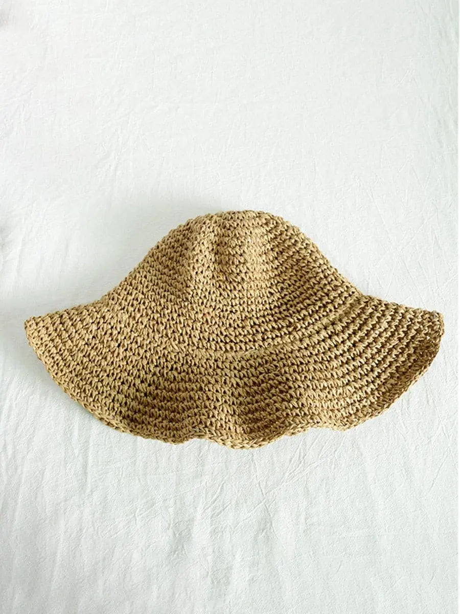 Vacation Cool Hat Seaside Khaki Beach Hat SAMPEEL