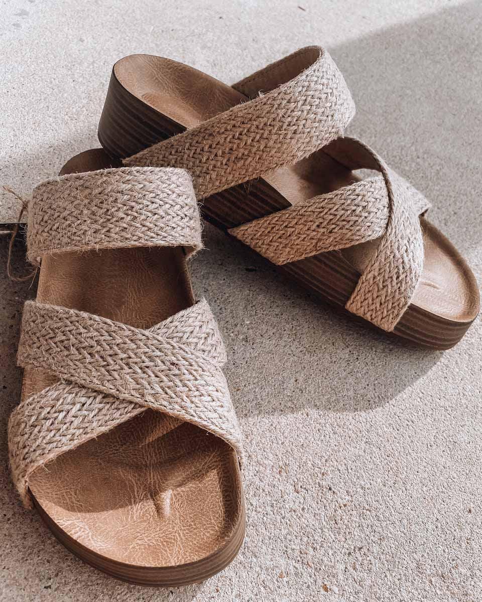 Melarey Stacked Sole Miri Sandals - Melarey Boutique